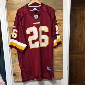 Reebok Men's Washington Redskins Clinton Portis 26  Football Jersey‎ XXL